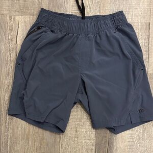 Men's Blue/Gray Athletic Shorts